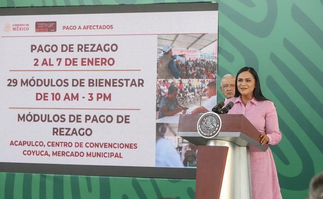 Secretaría del Bienestar inicia pago a campesinos y pescadores afectados por Otis