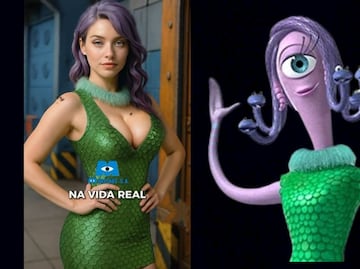 ¿Cómo se verían los personajes de Monsters Inc en la vida real?