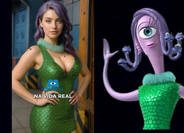 ¿Cómo se verían los personajes de Monsters Inc en la vida real?