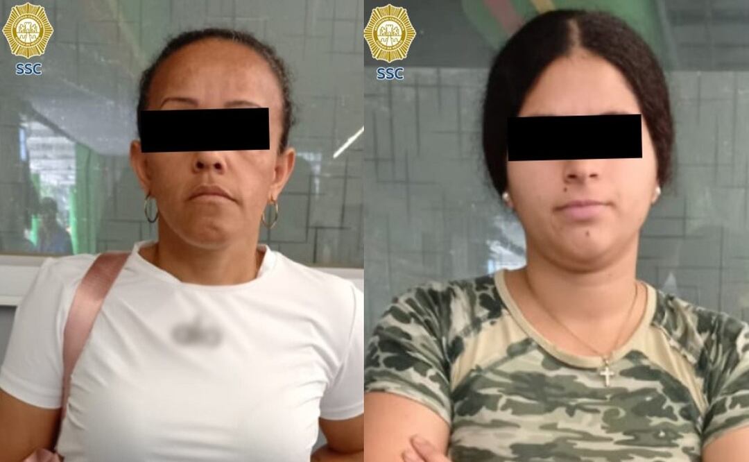 Venezolanas detenidas en Tlalpan. Foto: (Especial)