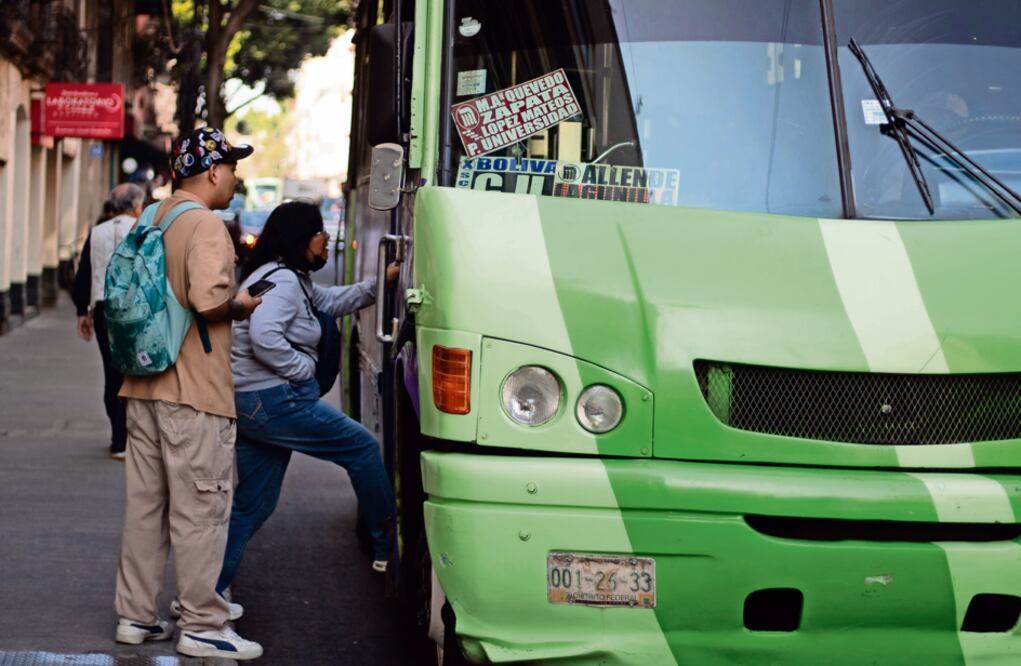 Transporte público (Foto. Fernanda Zamora)