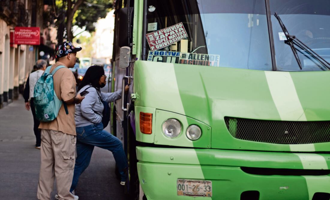 Transporte público (Foto. Fernanda Zamora)