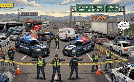 Hombre muere atropellado en la México – Pachuca: Autoridades buscan al responsable 