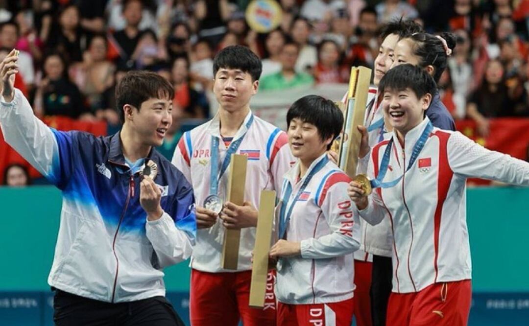 París 2024: Selfie histórica entre enemigos en los Juegos Olímpicos