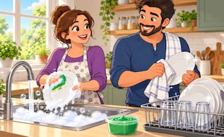 Prepara lavatrastes casero barato y rendidor: Receta paso a paso