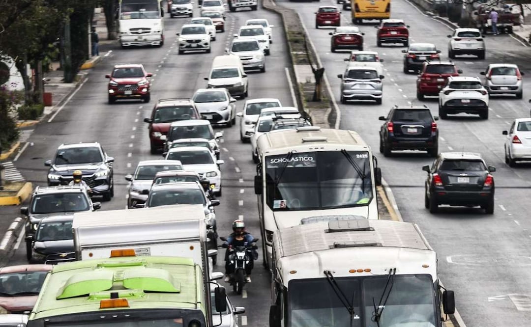 TRÁFICO CDMX. Foto: (Cuartoscuro)