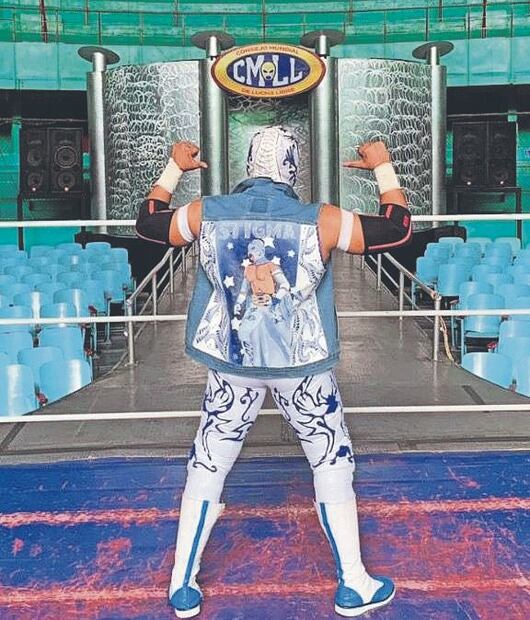 Las chamarras más poderosas del ring: el arte de Blanca Sánchez en el CMLL y Triple A. Foto: (Blanca Sánchez)