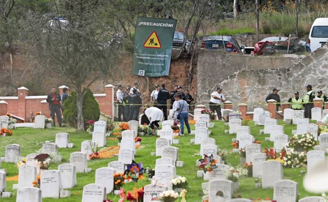 En pleno Día de Muertos, matan a empresario cuando visitaba a sus difuntos en el panteón
