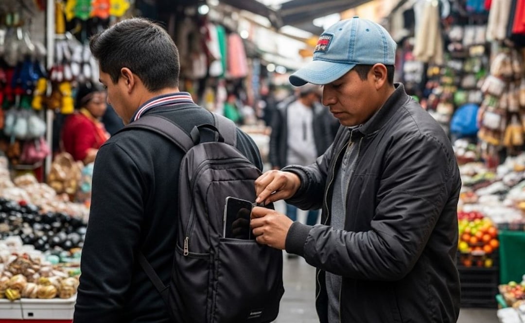 Marcas de celulares que más se roban en México. Foto: (IA)