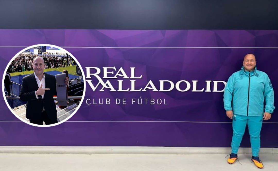 Foto: Instagram (Enrique Alfaro, exgobernador de Jalisco, se une al Real Valladolid como auxiliar técnico)