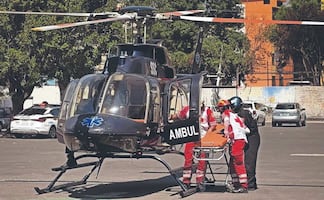 Con el rostro como brocheta queda trabajador en obra de Tláhuac: Es llevado grave al hospital 