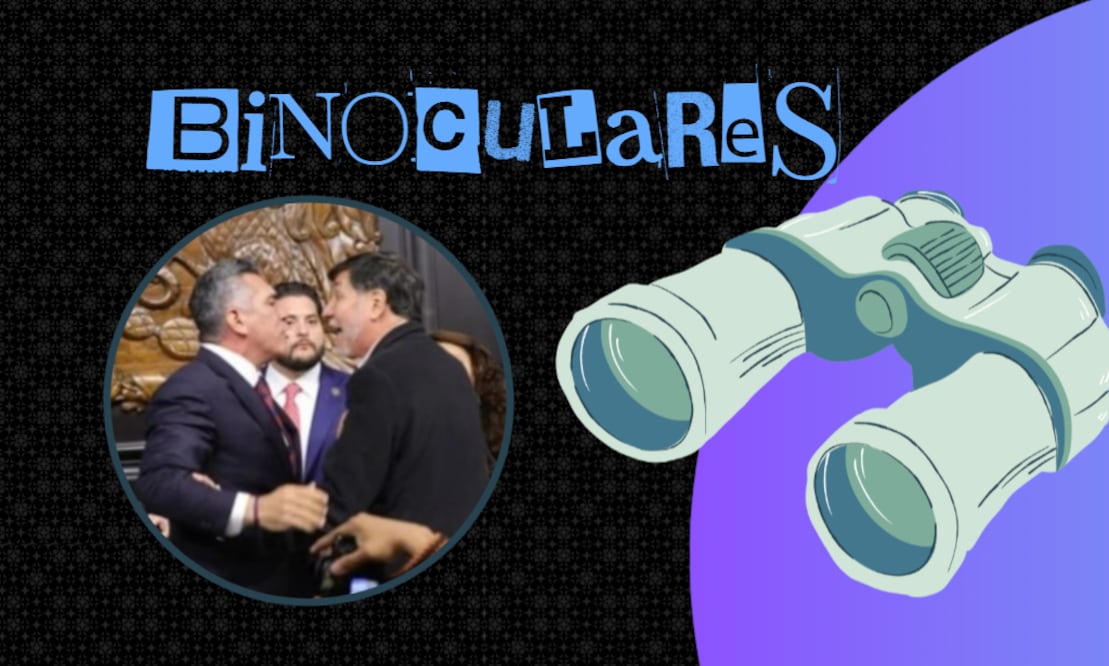 Binoculares: Noroña vs Alito (Foto: X)