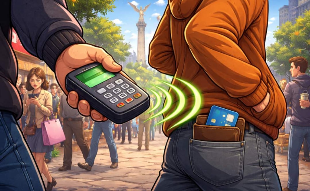 ¡CUIDA TU TARJETA!: "Toque Fantasma" es la nueva modalidad de fraude con la que te sacan tu dinero. Foto: (IA)