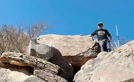 Descubren calendario grabado en roca del Desierto de Sonora
