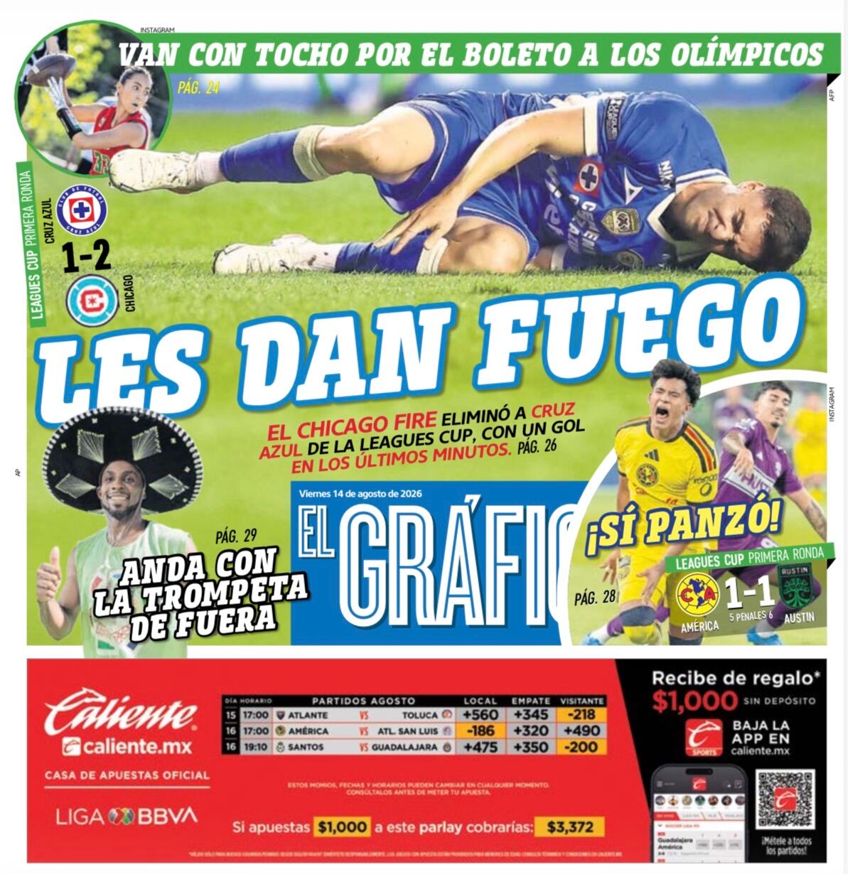 Portada El Gráfico | Viernes 14 de Agosto de 2026