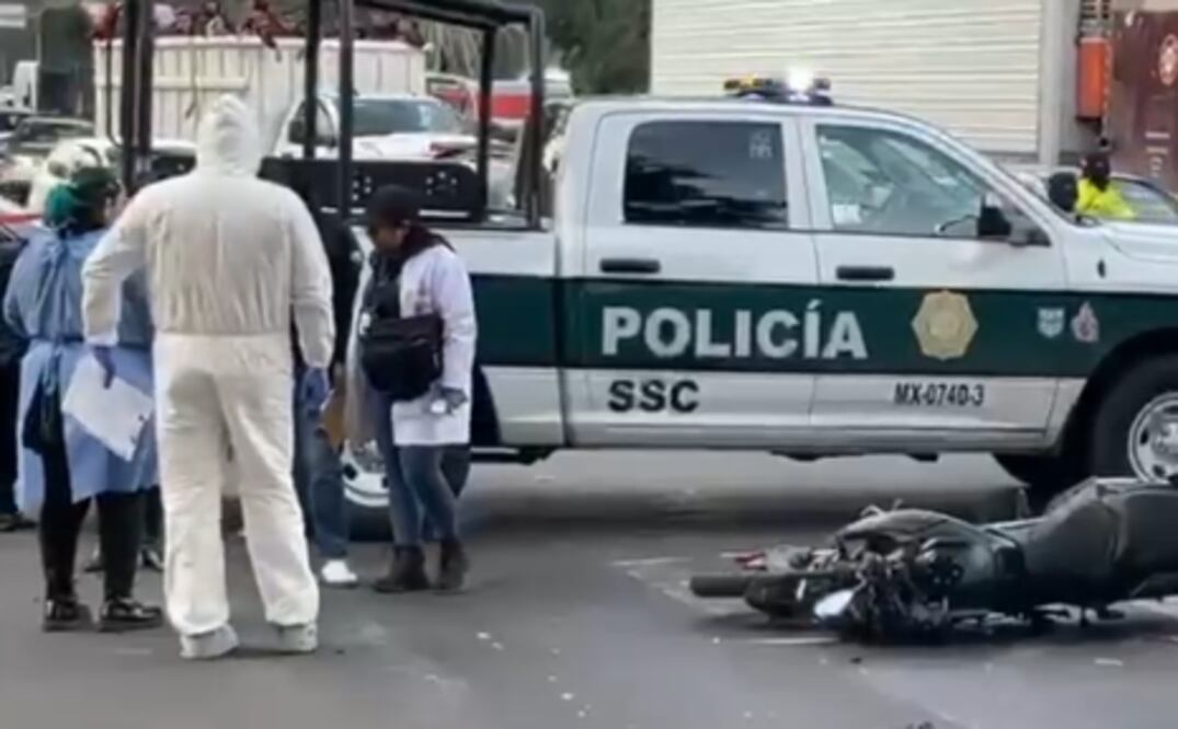 Accidente en Eje Central (Foto: Yara Silva)