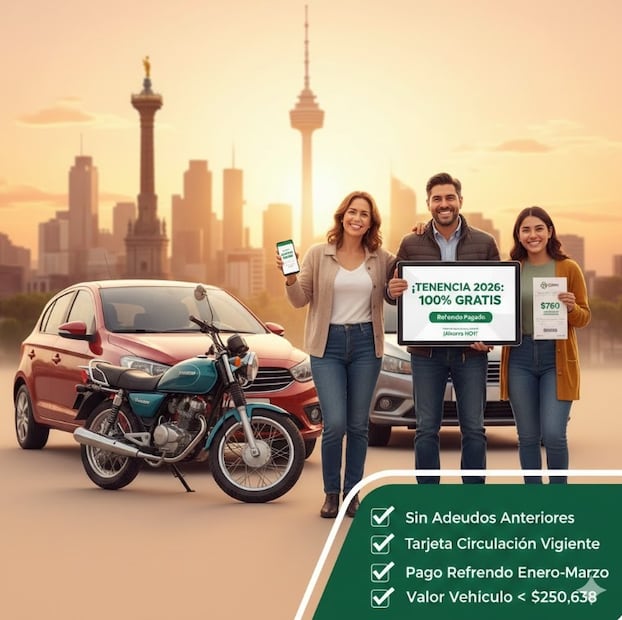 Tenencia GRATIS en 2026: Conoce los requisitos, pasos a seguir y a quienes aplica. Foto: (IA)