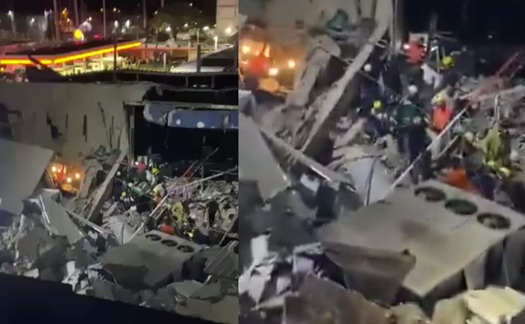 Colapsa techo en República Dominicana (Foto: Captura de video)