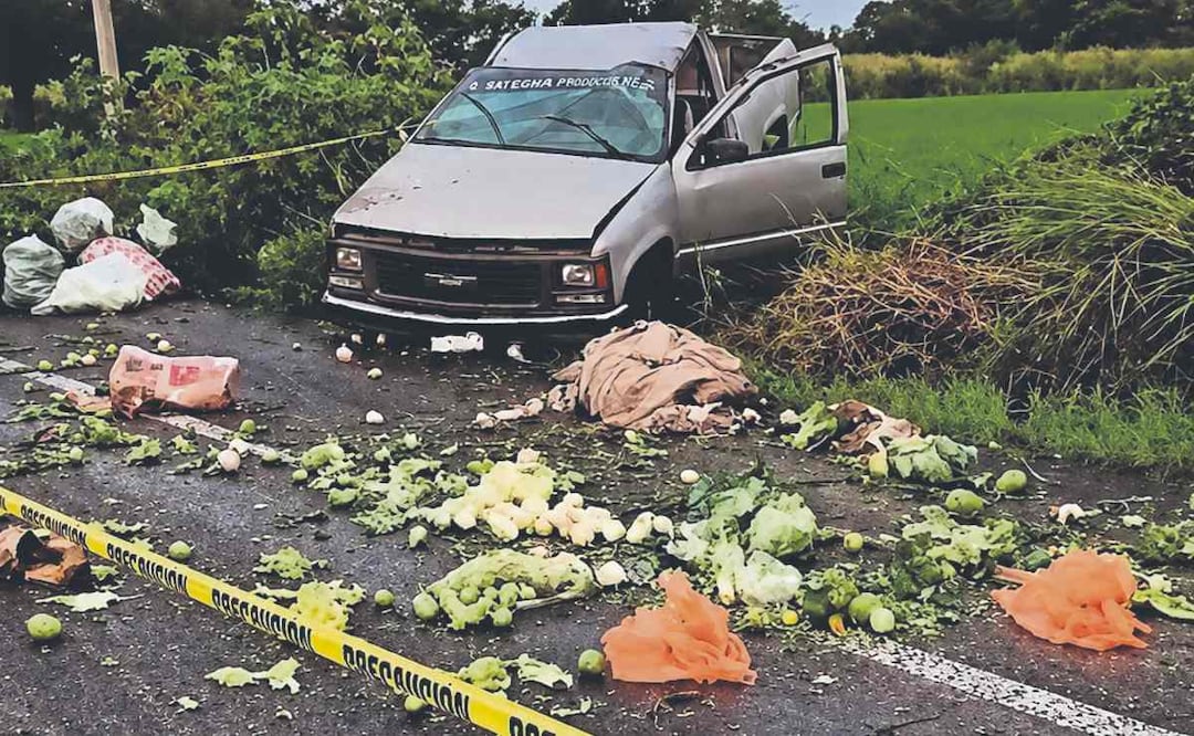¡Valió verdura! Mujer sale volando y muere ante los ojos de su familia en Puebla. Foto: (Especial)