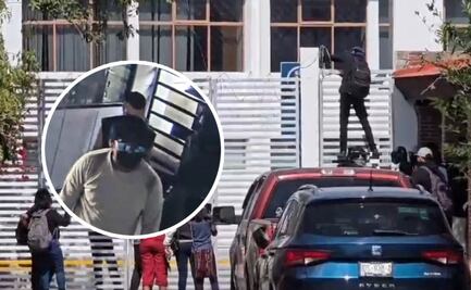 Manifestantes vandalizan la BUAP y rechazan diálogo con autoridades