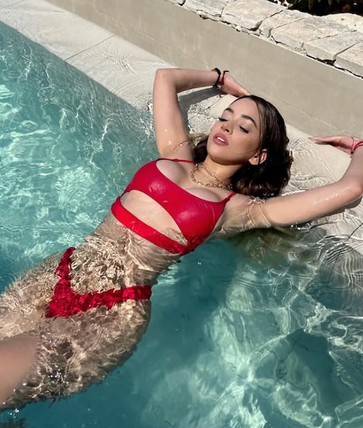 Bikini rojo de Brianda (Foto: Instagram)