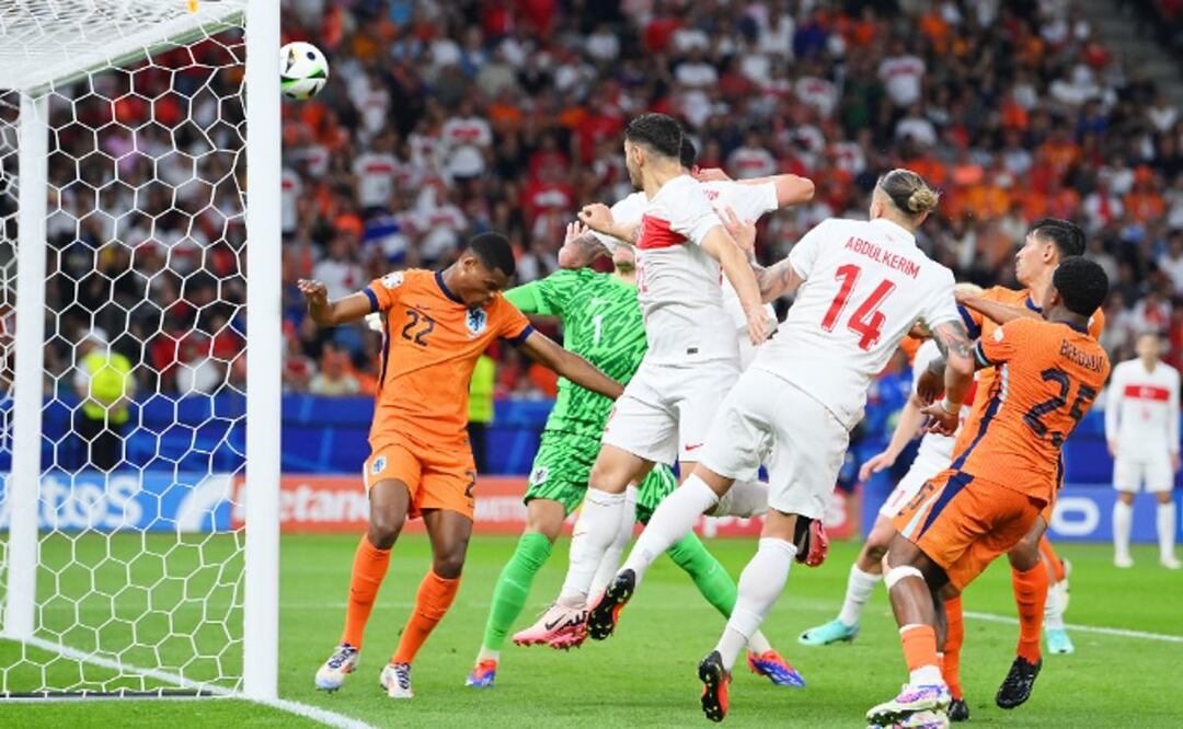 Países Bajos y Turquía, así fue el cardiaco partido de la Eurocopa