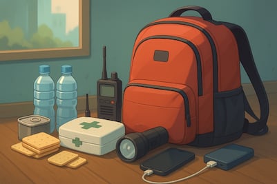 Protege a tu familia: ¿Cómo preparar una mochila de emergencia en caso de sismo?