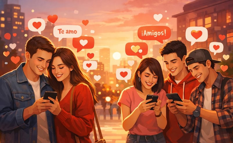 Frases para mandar por WhatsApp a tu pareja o amistad este 14 de febrero