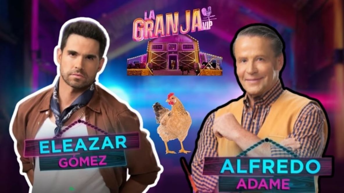 Eleazar Gómez y Alfredo Adame