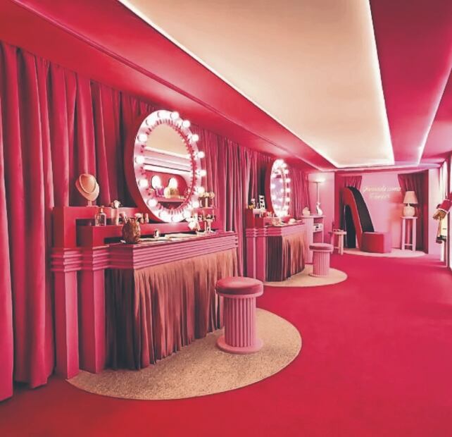 Dinámica para entrar al camerino de Belinda en Mentiras All Stars. Foto: (Redes Sociales)