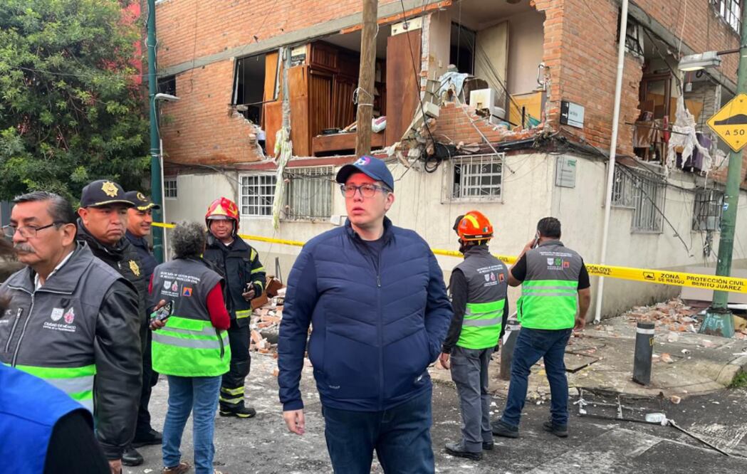 Explosión en BJ (Foto: Especial)