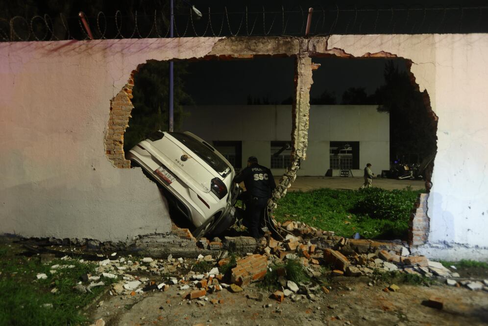 Accidente en Venustiano Carranza (Foto: Valente Rosas)