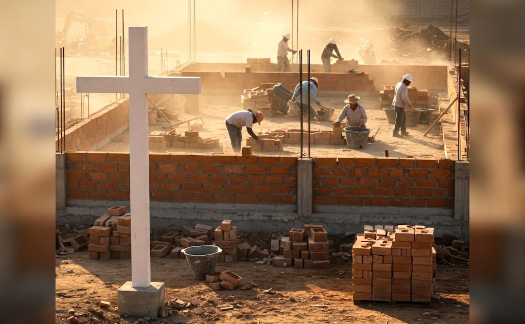 Imagen ilustrativa: IA (Día de la Cruz: ¿Qué significa la cruz en las obras de construcción?)