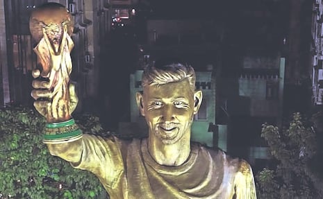 Lionel Messi inaugurará estatua una estatua suya en la India 