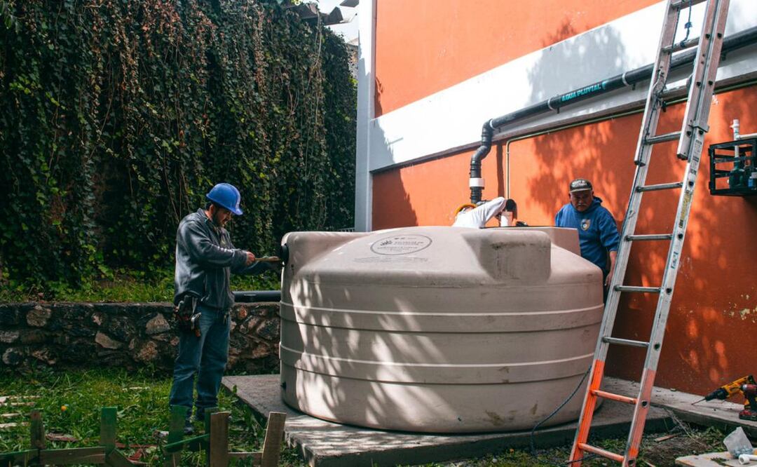 Escuelas de Captación, nuevo programa del gobierno para cosechar agua de lluvia