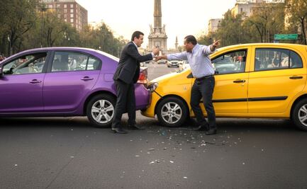 Choque menor en CDMX: esto dice el Reglamento de Tránsito para evitar multas