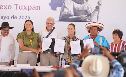 Sheinbaum y Ariadna Montiel encabezaron la entrega de recursos a comunidades indígenas ¿qué dijeron?