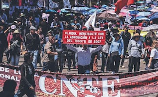 CNTE amenaza a Sheinbaum y advierten con sabotear el Mundial 2026