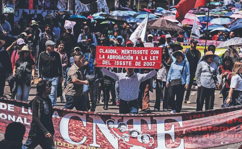 CNTE amenaza a Sheinbaum y advierten con sabotear el Mundial 2026