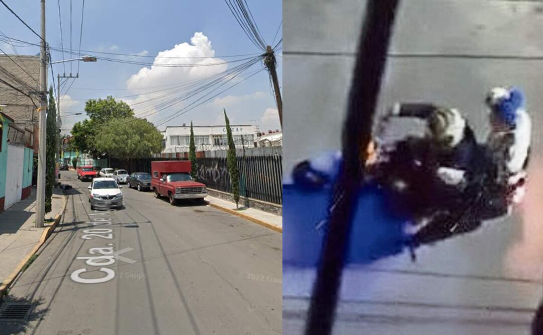 Con plomazos motociclistas les bajaron la peda a 2 personas en Coyoacán