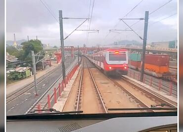 Conductor del TREN SUBURBANO genera polémica con VIDEO y usuarios se molestan