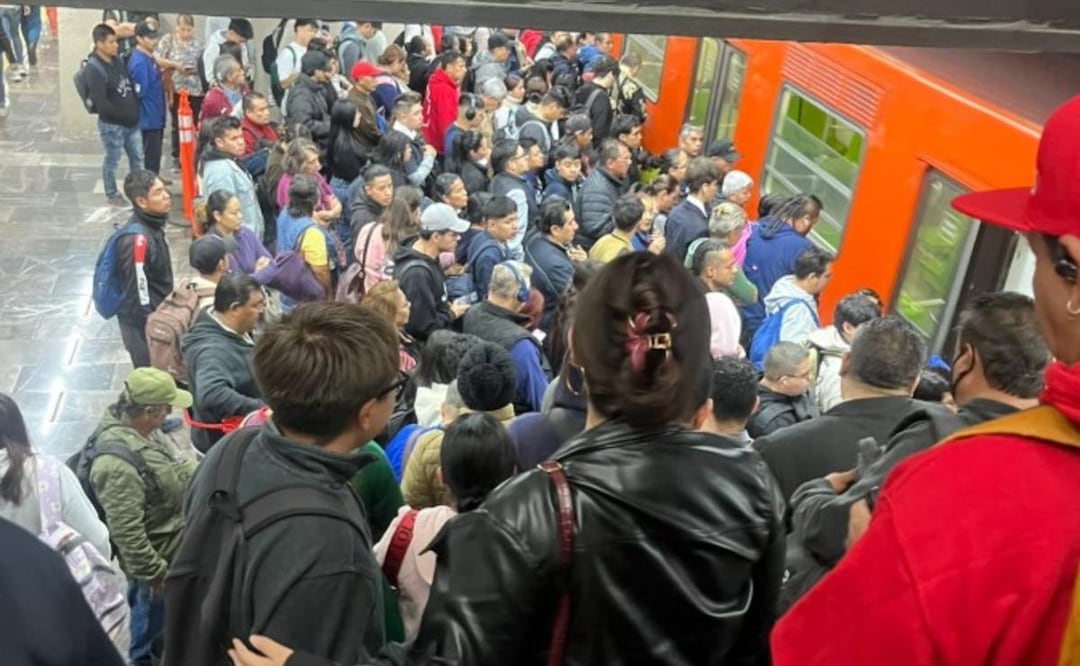 Línea B del Metro CDMX. Foto: (Redes Sociales)