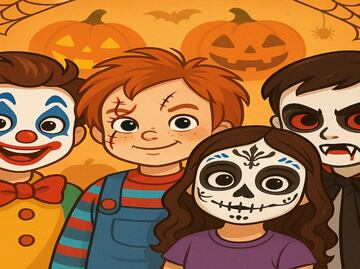 5 Maquillajes sencillos y fáciles para este Halloween 2025