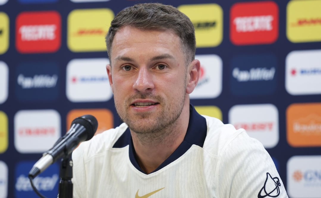 Foto: Carlos Mejía (Aaron Ramsey llegó a Pumas y no viene de paseo ¿qué dijo el jugador galés en su presentación?)