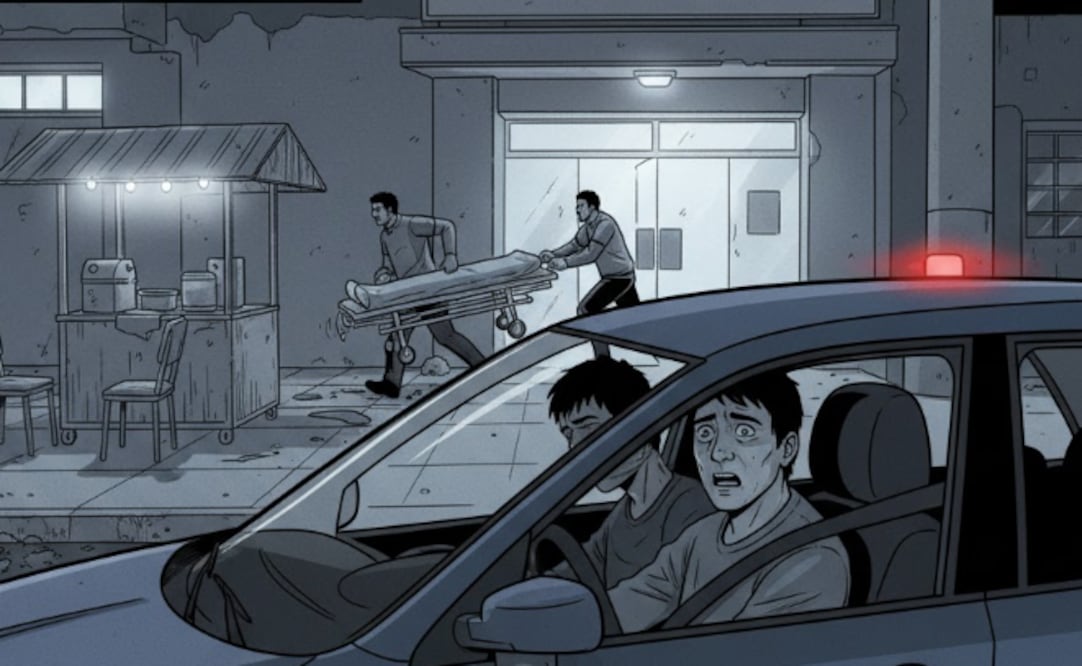 Ejecutan a joven de 18 años, tras salir de un velorio en la GAM (Foto: Creada con IA)