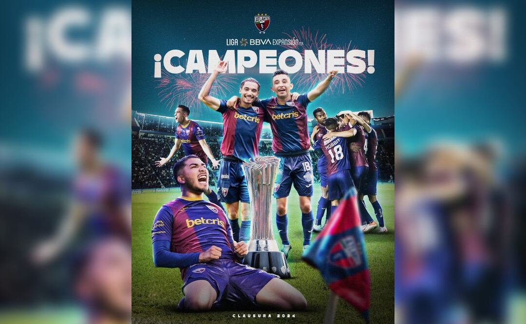 Atlante, campeón de la Liga Expansión