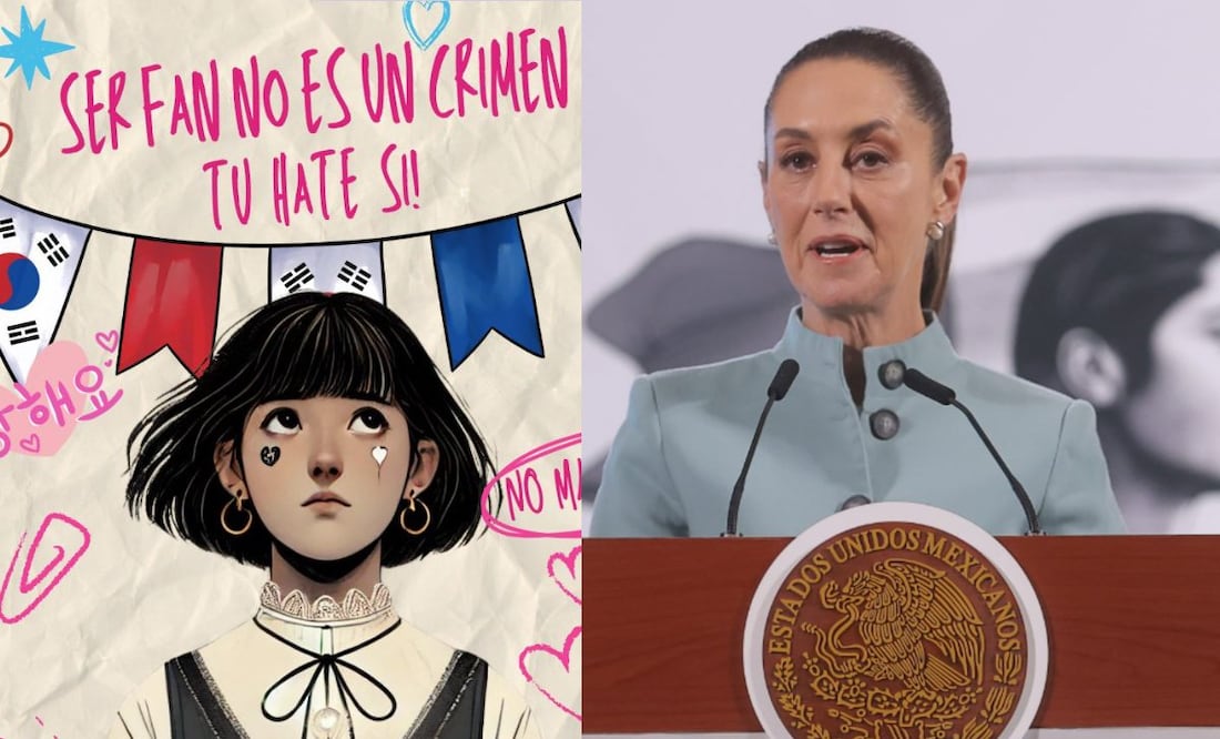 Fátima en La Mañanera (Foto: Especial / Gabriel Pano)