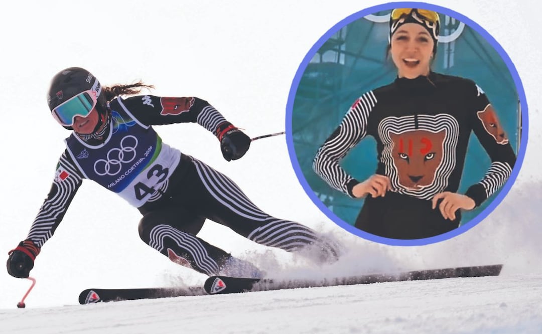 Regina Martínez hace historia: primera mexicana en esquí de fondo en los Juegos Olímpicos de Invierno Milán-Cortina 2026. Foto: (AP)
