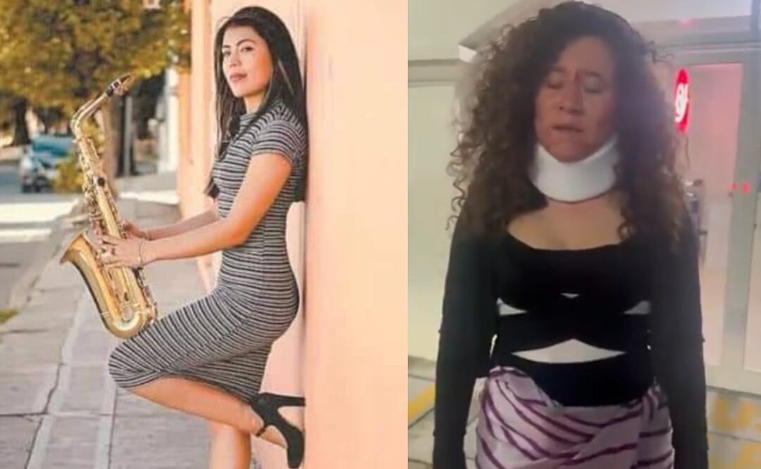 VIDEO: La saxofonista María Elena Ríos agarra a golpes a una mujer porque la confundió