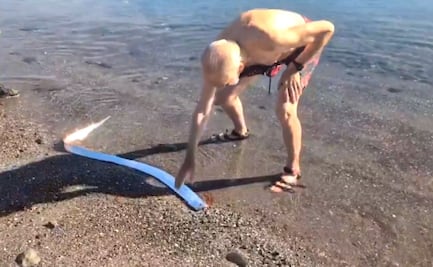 Temido “pez del fin del mundo” aparece en playas mexicana